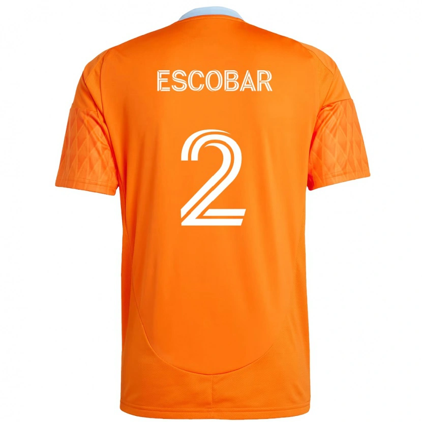 Danxen Kinder Franco Escobar #2 Lila Orange Heimtrikot Trikot 2025/26 T-Shirt Schweiz