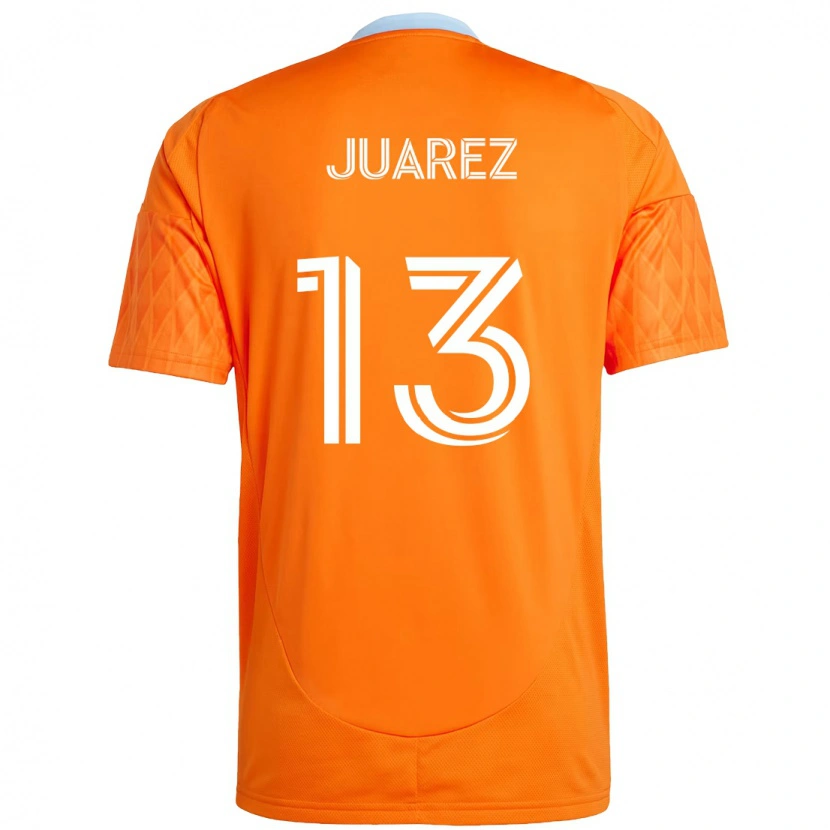 Danxen Kinder Jathan Juarez #13 Lila Orange Heimtrikot Trikot 2025/26 T-Shirt Schweiz