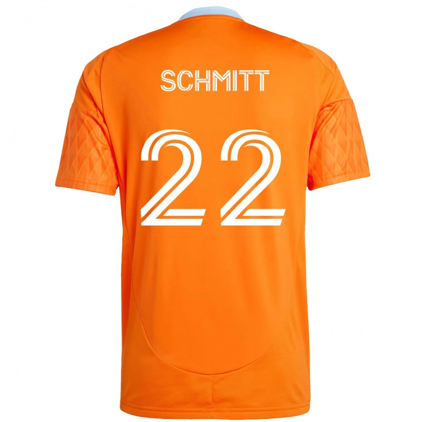 Danxen Kinder Tate Schmitt #22 Orange Weiß Heimtrikot Trikot 2025/26 T-Shirt Schweiz