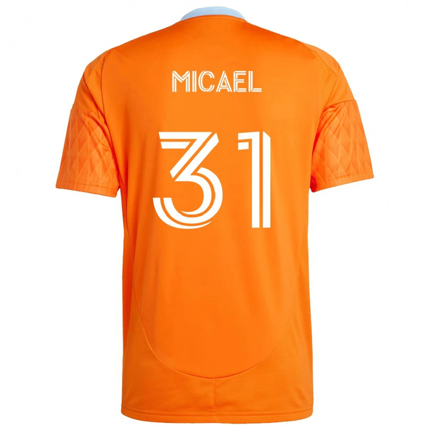 Danxen Kinder Micael #31 Orange Weiß Heimtrikot Trikot 2025/26 T-Shirt Schweiz
