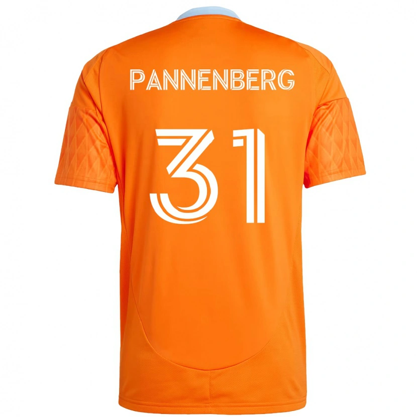 Danxen Kinder Andrew Pannenberg #31 Lila Orange Heimtrikot Trikot 2025/26 T-Shirt Schweiz