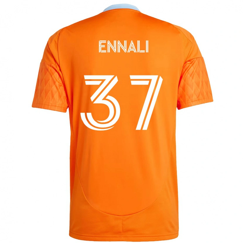 Danxen Kinder Lawrence Ennali #37 Lila Orange Heimtrikot Trikot 2025/26 T-Shirt Schweiz