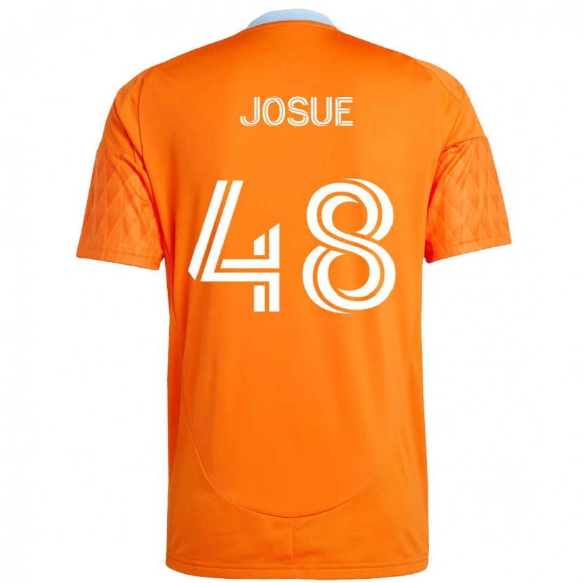 Danxen Kinder Josué #48 Lila Orange Heimtrikot Trikot 2025/26 T-Shirt Schweiz