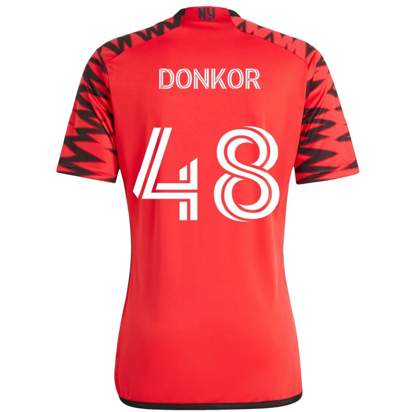 Danxen Kinder Ronald Donkor #48 Beige Schwarz Heimtrikot Trikot 2025/26 T-Shirt Schweiz