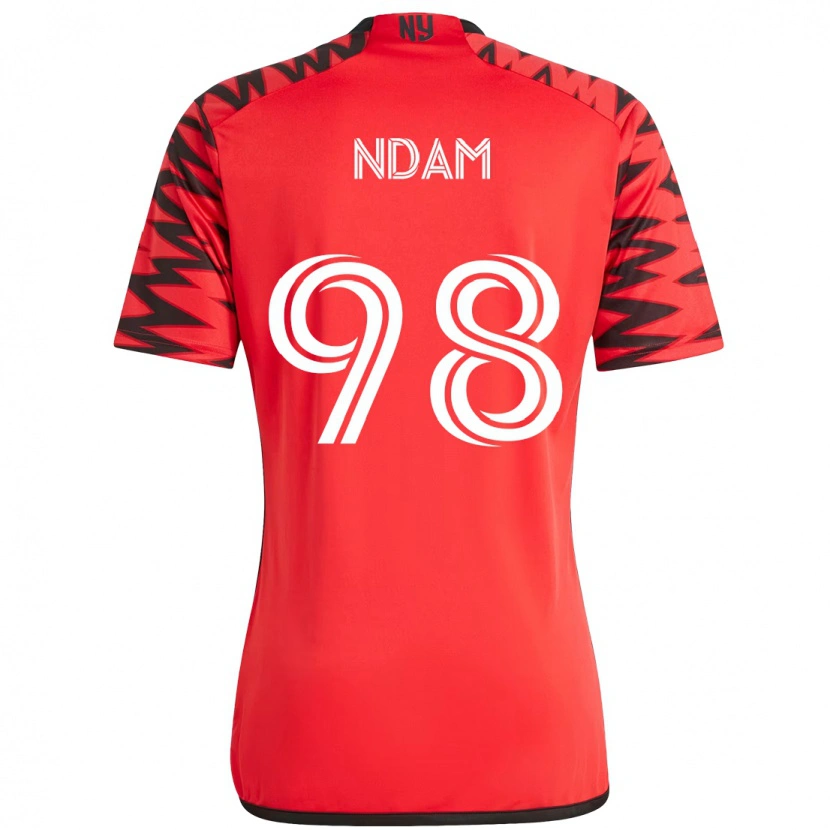 Danxen Kinder Hassan Ndam #98 Beige Schwarz Heimtrikot Trikot 2025/26 T-Shirt Schweiz
