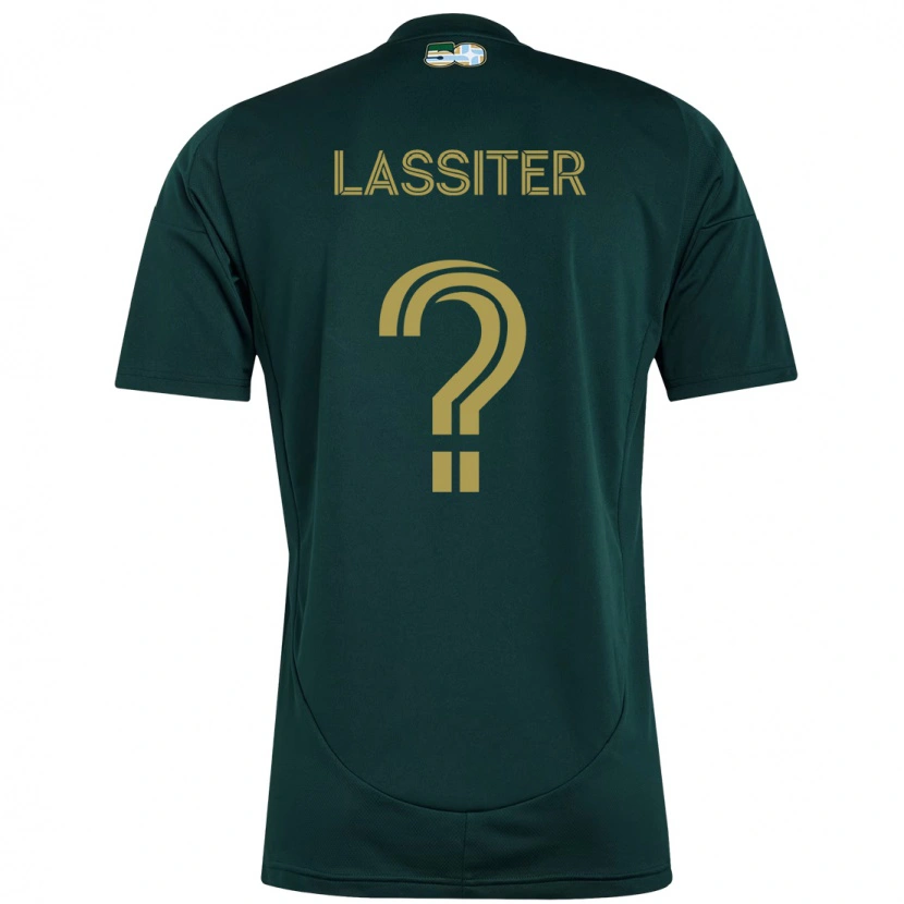 Danxen Kinder Ariel Lassiter #0 Beige Grün Heimtrikot Trikot 2025/26 T-Shirt Schweiz
