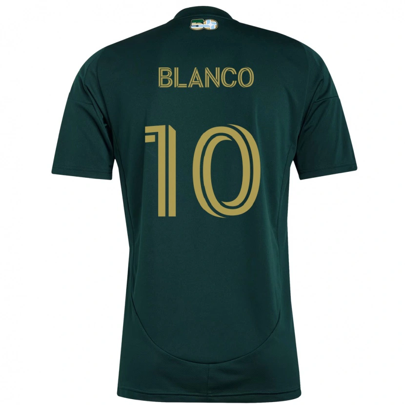 Danxen Kinder Sebastián Blanco #10 Beige Grün Heimtrikot Trikot 2025/26 T-Shirt Schweiz