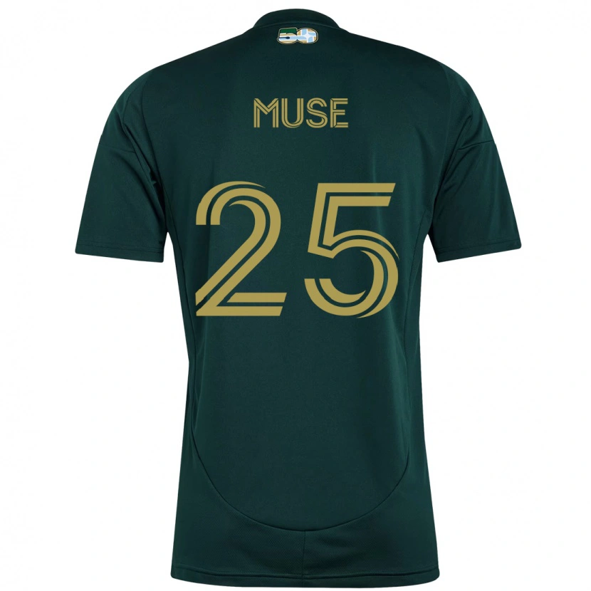 Danxen Kinder Trey Muse #25 Beige Grün Heimtrikot Trikot 2025/26 T-Shirt Schweiz