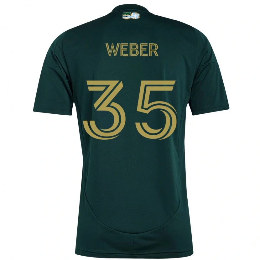 Danxen Kinder Tristan Weber #35 Beige Grün Heimtrikot Trikot 2025/26 T-Shirt Schweiz