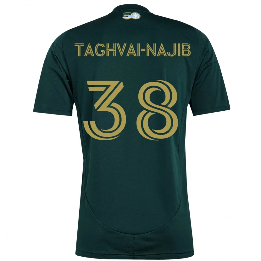 Danxen Kinder Braxton Taghvai-Najib #38 Beige Grün Heimtrikot Trikot 2025/26 T-Shirt Schweiz