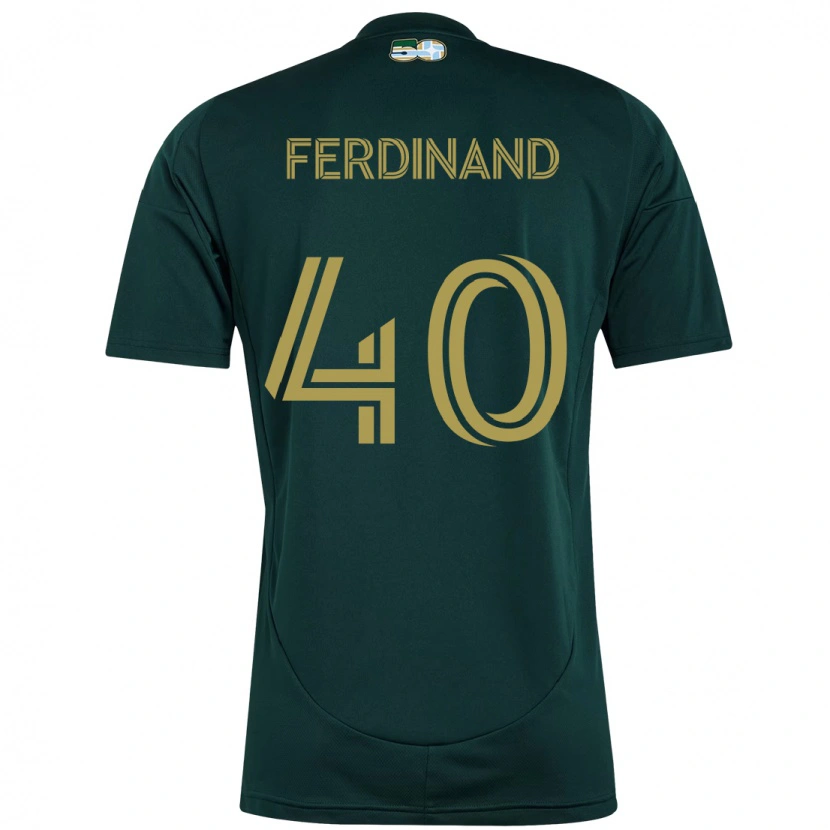 Danxen Kinder Keesean Ferdinand #40 Beige Grün Heimtrikot Trikot 2025/26 T-Shirt Schweiz