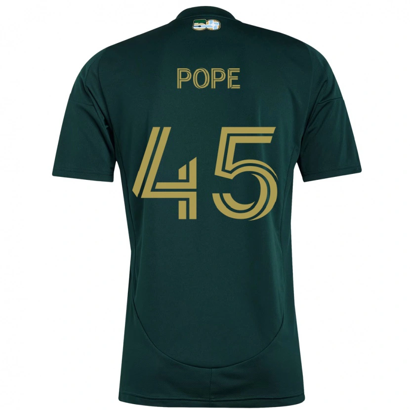 Danxen Kinder Blake Pope #45 Beige Grün Heimtrikot Trikot 2025/26 T-Shirt Schweiz