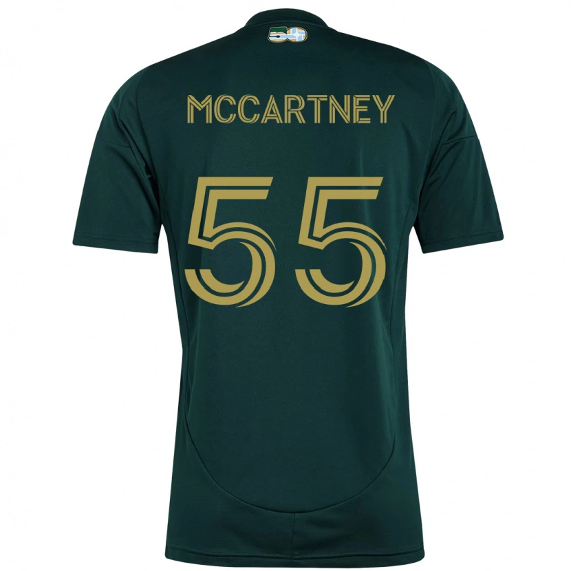 Danxen Kinder Dawson Mccartney #55 Beige Grün Heimtrikot Trikot 2025/26 T-Shirt Schweiz