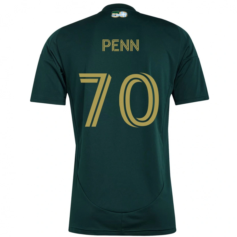 Danxen Kinder Josh Penn #70 Beige Grün Heimtrikot Trikot 2025/26 T-Shirt Schweiz