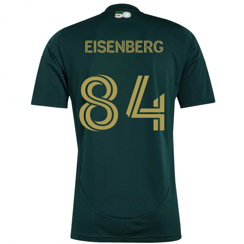 Danxen Kinder Max Eisenberg #84 Beige Grün Heimtrikot Trikot 2025/26 T-Shirt Schweiz