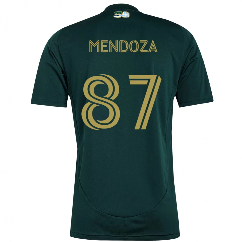 Danxen Kinder Christian Mendoza #87 Beige Grün Heimtrikot Trikot 2025/26 T-Shirt Schweiz