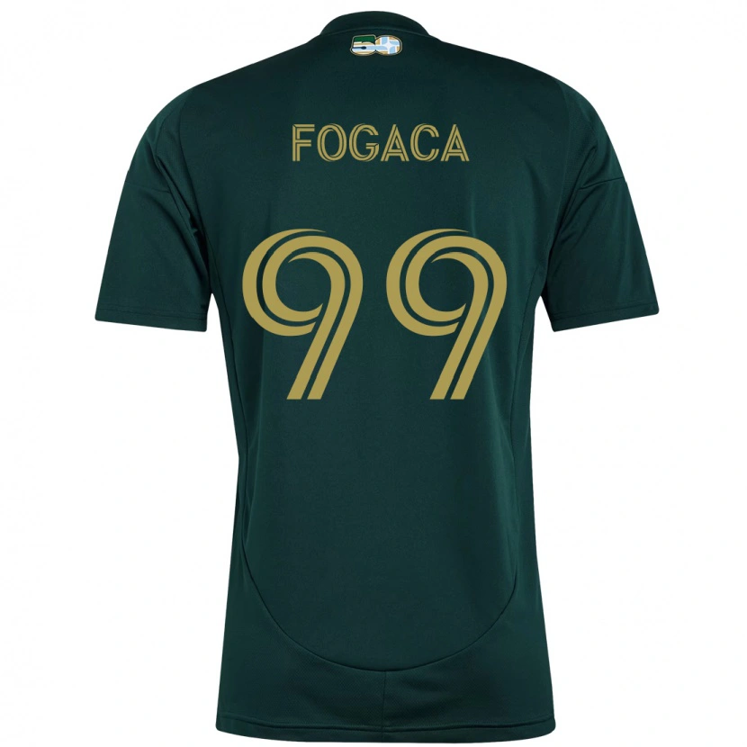 Danxen Kinder Nathan Fogaça #99 Beige Grün Heimtrikot Trikot 2025/26 T-Shirt Schweiz