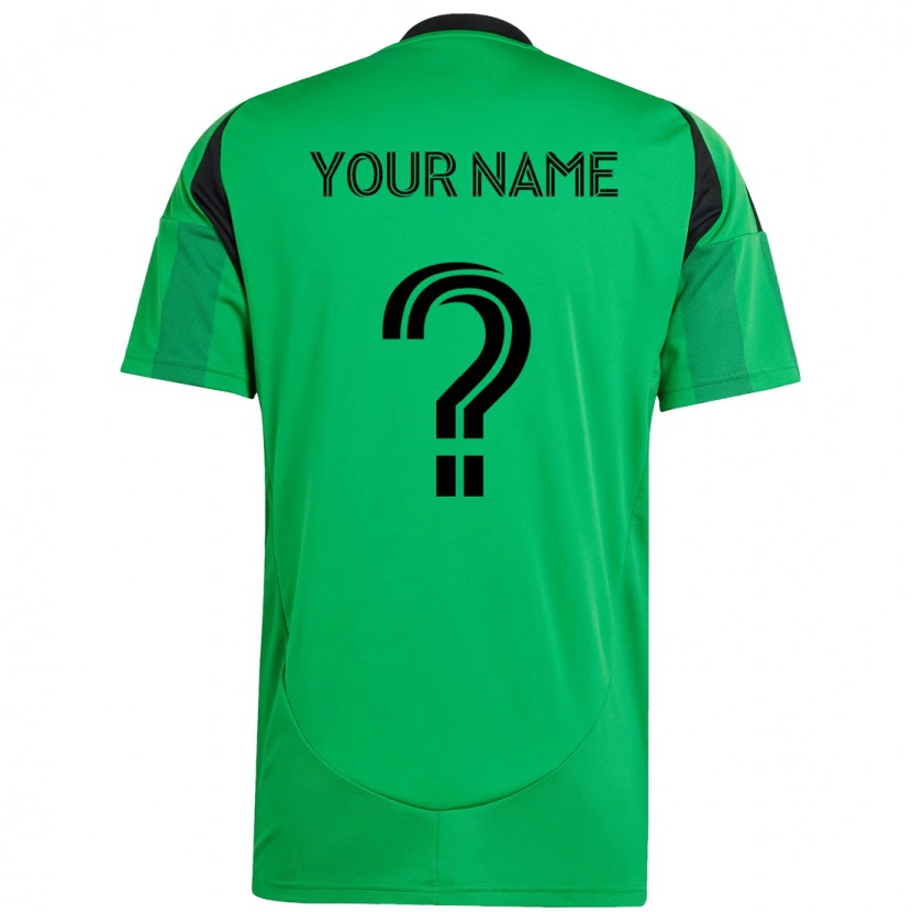 Danxen Kinder Ihren Namen #0 Weiß Grün Heimtrikot Trikot 2025/26 T-Shirt Schweiz