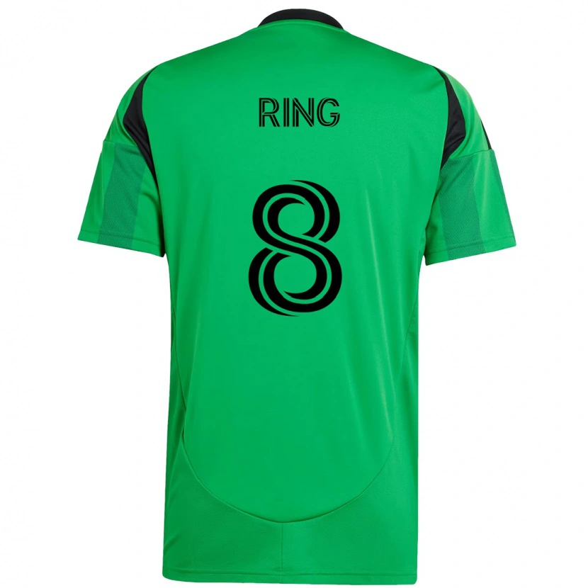 Danxen Kinder Alexander Ring #8 Weiß Grün Heimtrikot Trikot 2025/26 T-Shirt Schweiz