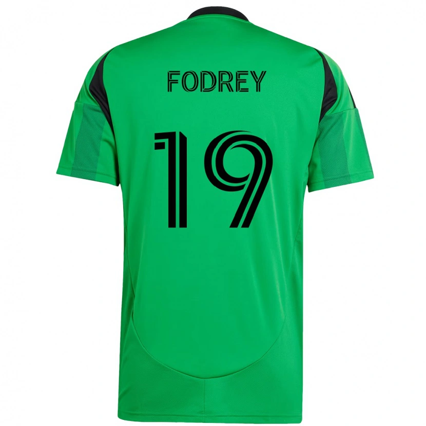 Danxen Kinder Cj Fodrey #19 Weiß Grün Heimtrikot Trikot 2025/26 T-Shirt Schweiz