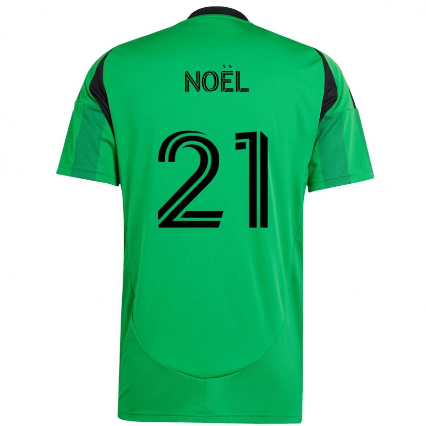 Danxen Kinder Valentin Noël #21 Weiß Grün Heimtrikot Trikot 2025/26 T-Shirt Schweiz