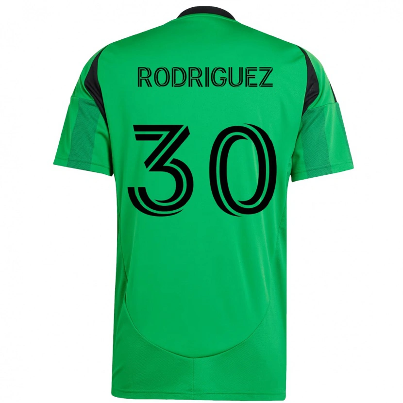 Danxen Kinder Memo Rodríguez #30 Weiß Grün Heimtrikot Trikot 2025/26 T-Shirt Schweiz