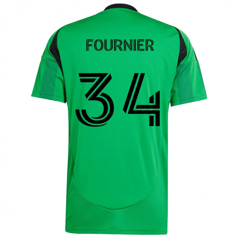 Danxen Kinder Drake Fournier #34 Weiß Grün Heimtrikot Trikot 2025/26 T-Shirt Schweiz