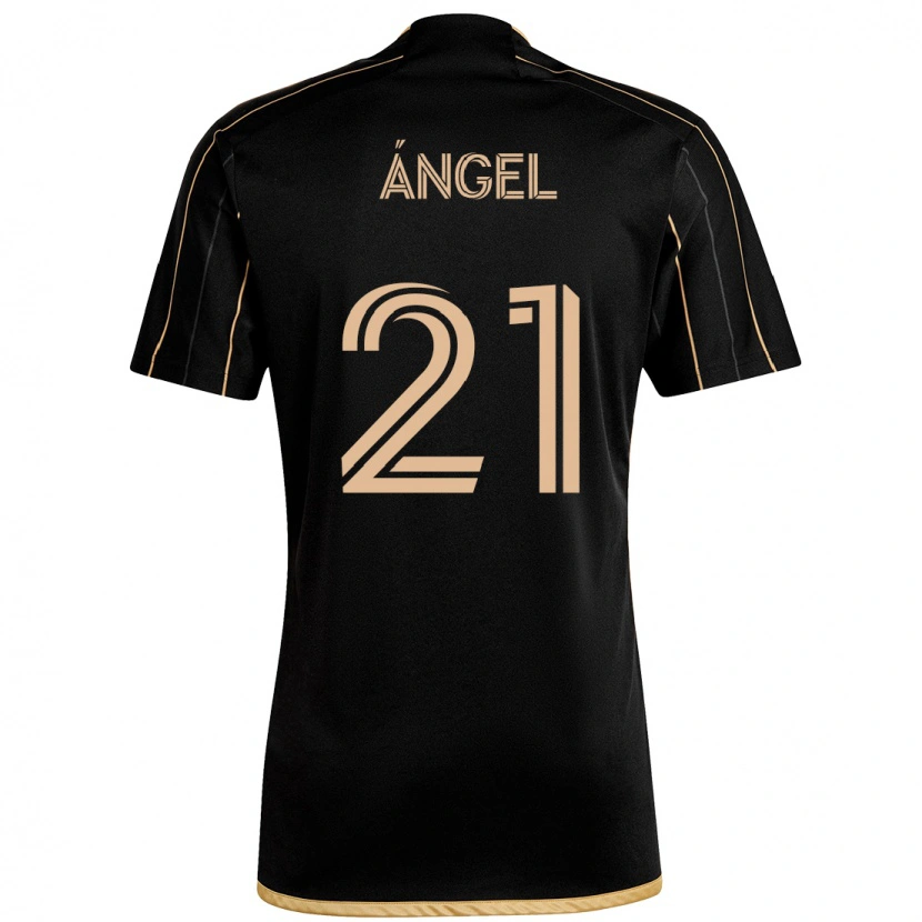Danxen Kinder Tomás Ángel #21 Weiß Braun Heimtrikot Trikot 2025/26 T-Shirt Schweiz