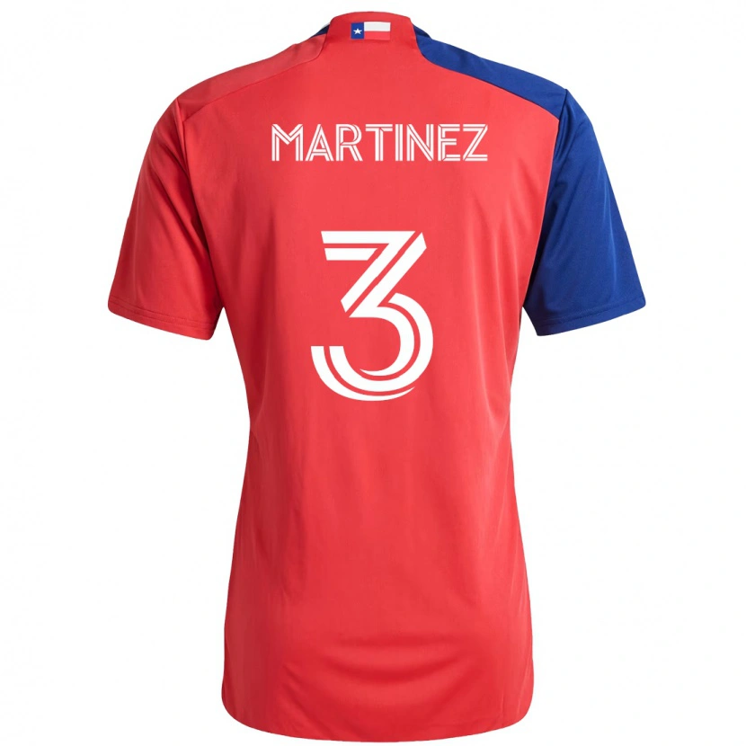 Danxen Kinder José Antonio Martínez #3 Hellblau Rot Heimtrikot Trikot 2025/26 T-Shirt Schweiz