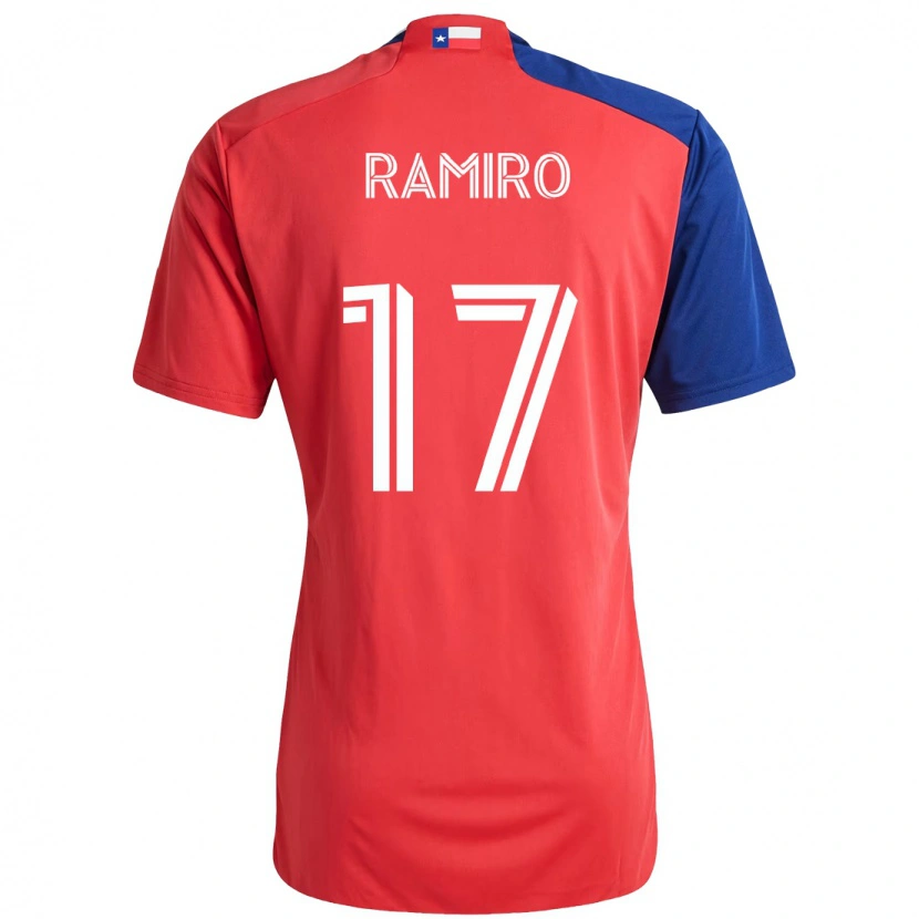 Danxen Kinder Ramiro #17 Hellblau Rot Heimtrikot Trikot 2025/26 T-Shirt Schweiz