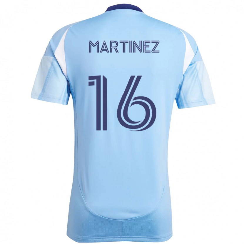 Danxen Kinder Alonso Martínez #16 Schwarz Blau Orange Heimtrikot Trikot 2025/26 T-Shirt Schweiz