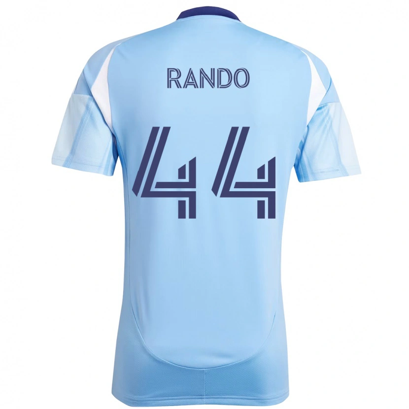 Danxen Kinder Alex Rando #44 Schwarz Blau Orange Heimtrikot Trikot 2025/26 T-Shirt Schweiz