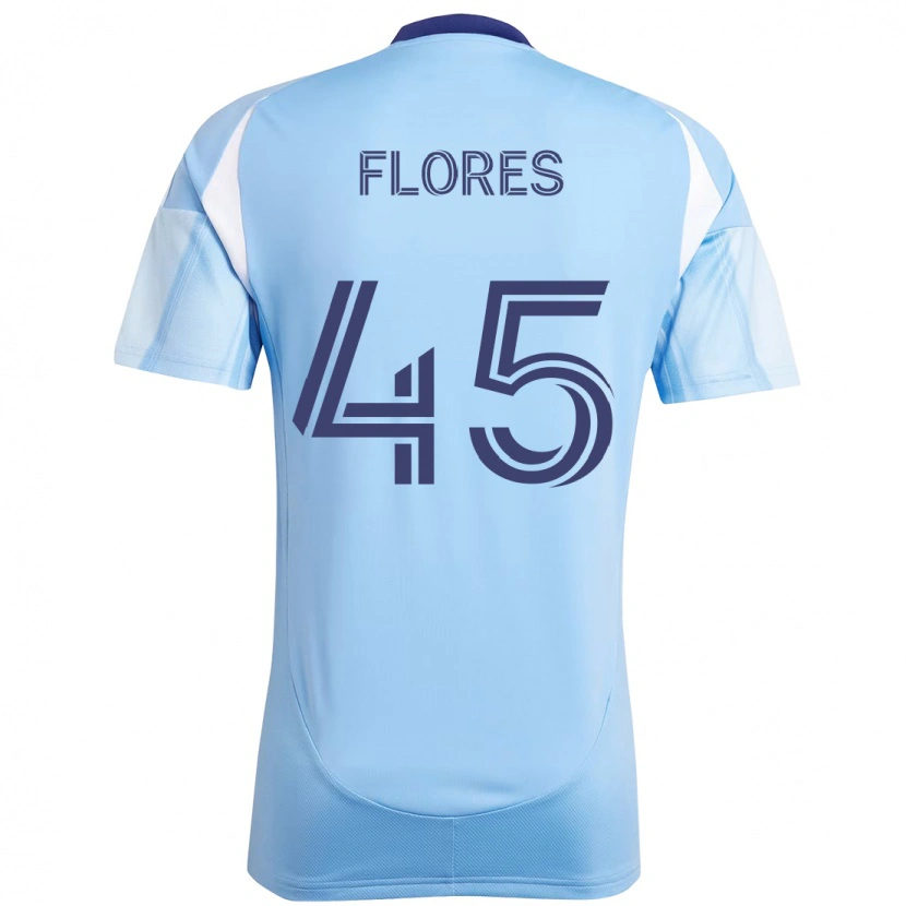Danxen Kinder Brian Flores #45 Schwarz Blau Orange Heimtrikot Trikot 2025/26 T-Shirt Schweiz