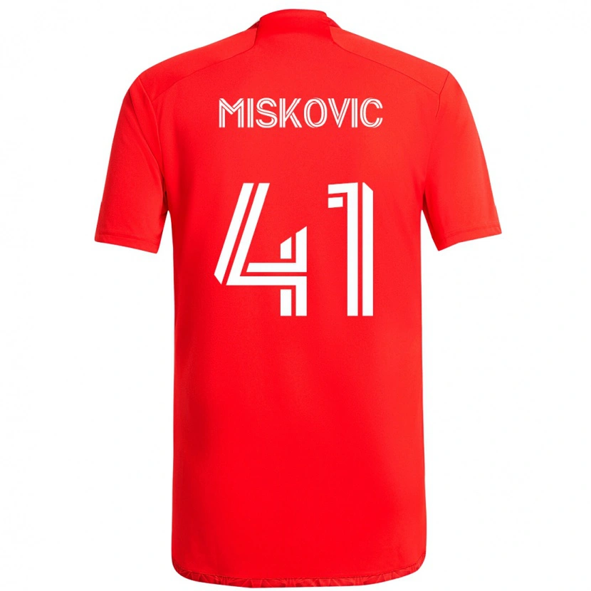 Danxen Kinder Mihajlo Miskovic #41 Hellhimmelblau Blau Heimtrikot Trikot 2025/26 T-Shirt Schweiz