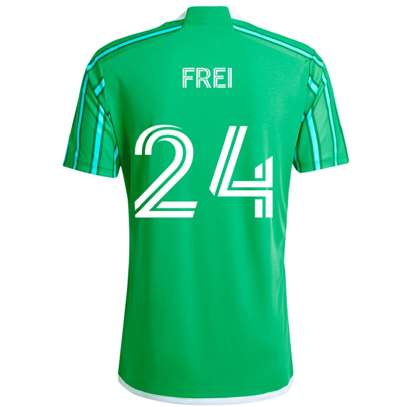Danxen Kinder Stefan Frei #24 Hellblau Heimtrikot Trikot 2025/26 T-Shirt Schweiz