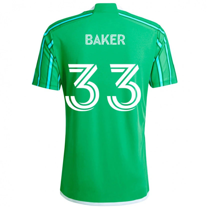 Danxen Kinder Cody Baker #33 Hellblau Heimtrikot Trikot 2025/26 T-Shirt Schweiz