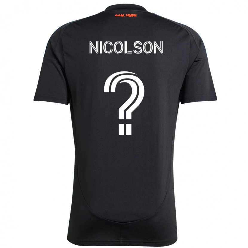 Danxen Kinder John Nicolson #0 Weiß Rot Heimtrikot Trikot 2025/26 T-Shirt Schweiz