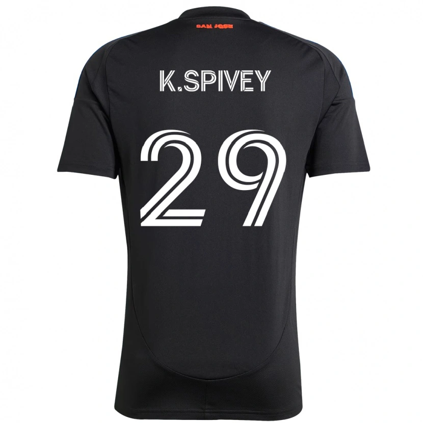 Danxen Kinder Kaedren Spivey #29 Weiß Rot Heimtrikot Trikot 2025/26 T-Shirt Schweiz