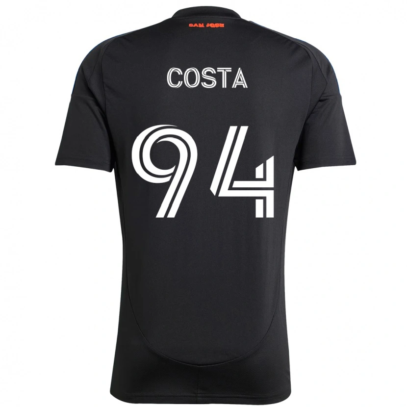 Danxen Kinder Vítor Costa #94 Weiß Rot Heimtrikot Trikot 2025/26 T-Shirt Schweiz