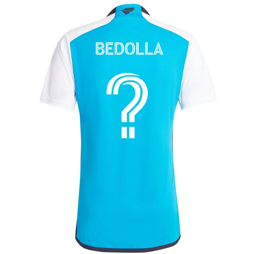 Danxen Kinder Brando Bedolla #0 Himmelblau Weiß Heimtrikot Trikot 2025/26 T-Shirt Schweiz