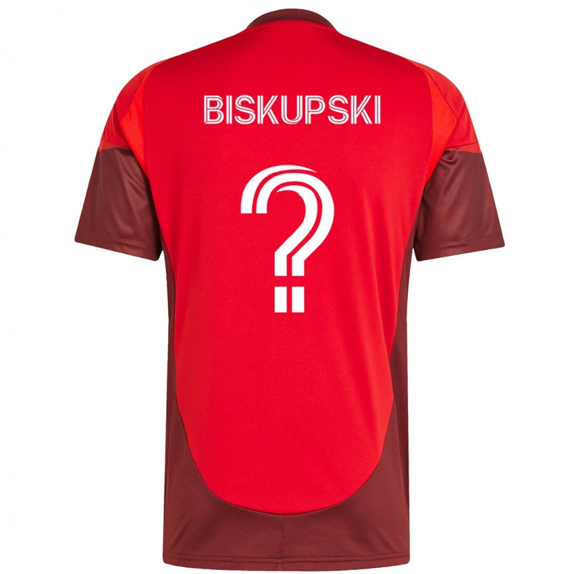 Danxen Kinder Philip Biskupski #0 Weiß Rot Heimtrikot Trikot 2025/26 T-Shirt Schweiz