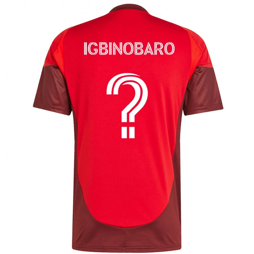 Danxen Kinder Philip Igbinobaro #0 Weiß Rot Heimtrikot Trikot 2025/26 T-Shirt Schweiz