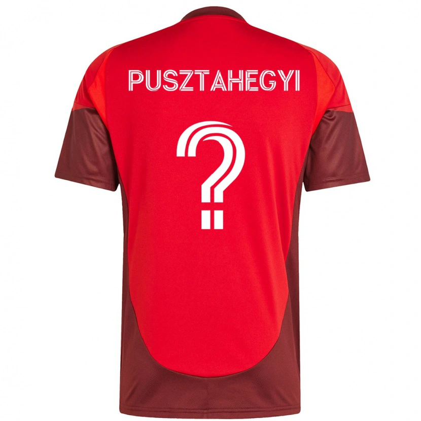 Danxen Kinder Tristan Pusztahegyi #0 Rot Weiß Heimtrikot Trikot 2025/26 T-Shirt Schweiz