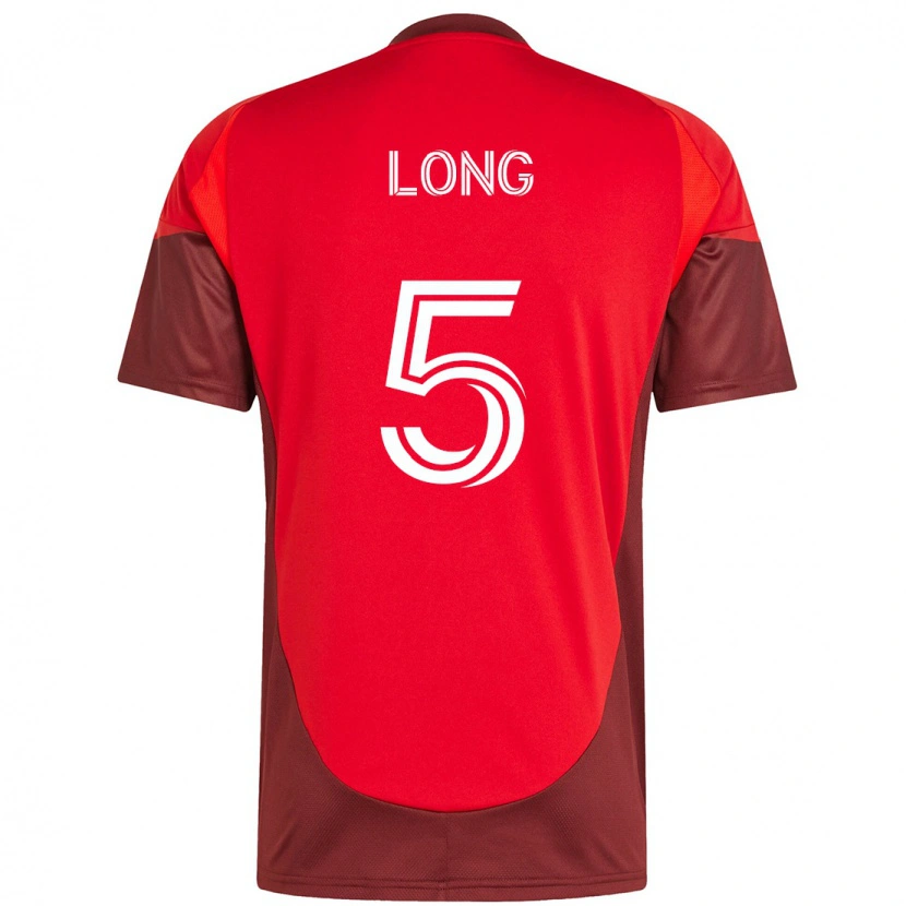 Danxen Kinder Kevin Long #5 Weiß Rot Heimtrikot Trikot 2025/26 T-Shirt Schweiz