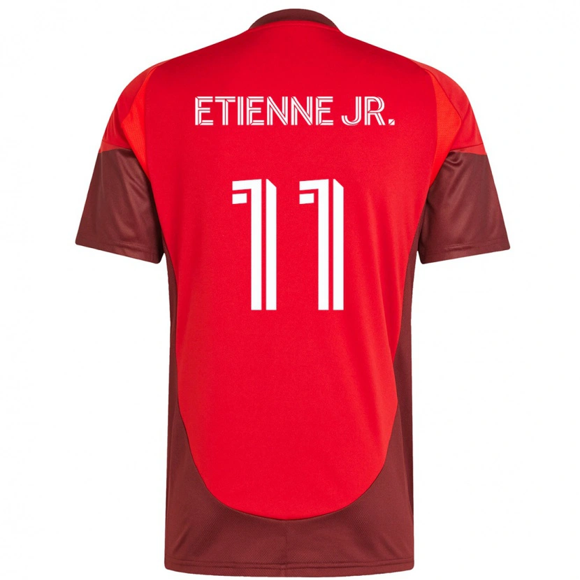Danxen Kinder Derrick Etienne Jr. #11 Weiß Rot Heimtrikot Trikot 2025/26 T-Shirt Schweiz