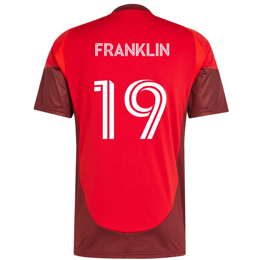 Danxen Kinder Kobe Franklin #19 Weiß Rot Heimtrikot Trikot 2025/26 T-Shirt Schweiz