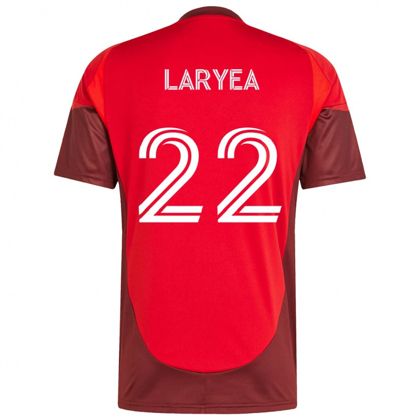 Danxen Kinder Richie Laryea #22 Weiß Rot Heimtrikot Trikot 2025/26 T-Shirt Schweiz