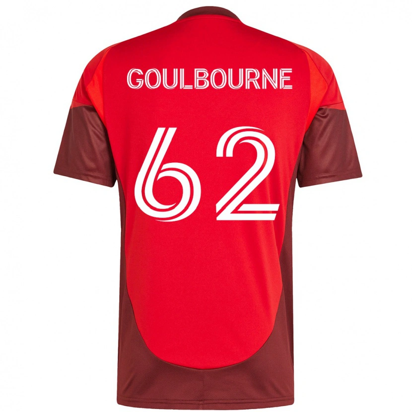Danxen Kinder Rohan Goulbourne #62 Weiß Rot Heimtrikot Trikot 2025/26 T-Shirt Schweiz