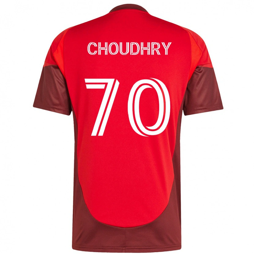 Danxen Kinder Benjamin Choudhry #70 Weiß Rot Heimtrikot Trikot 2025/26 T-Shirt Schweiz