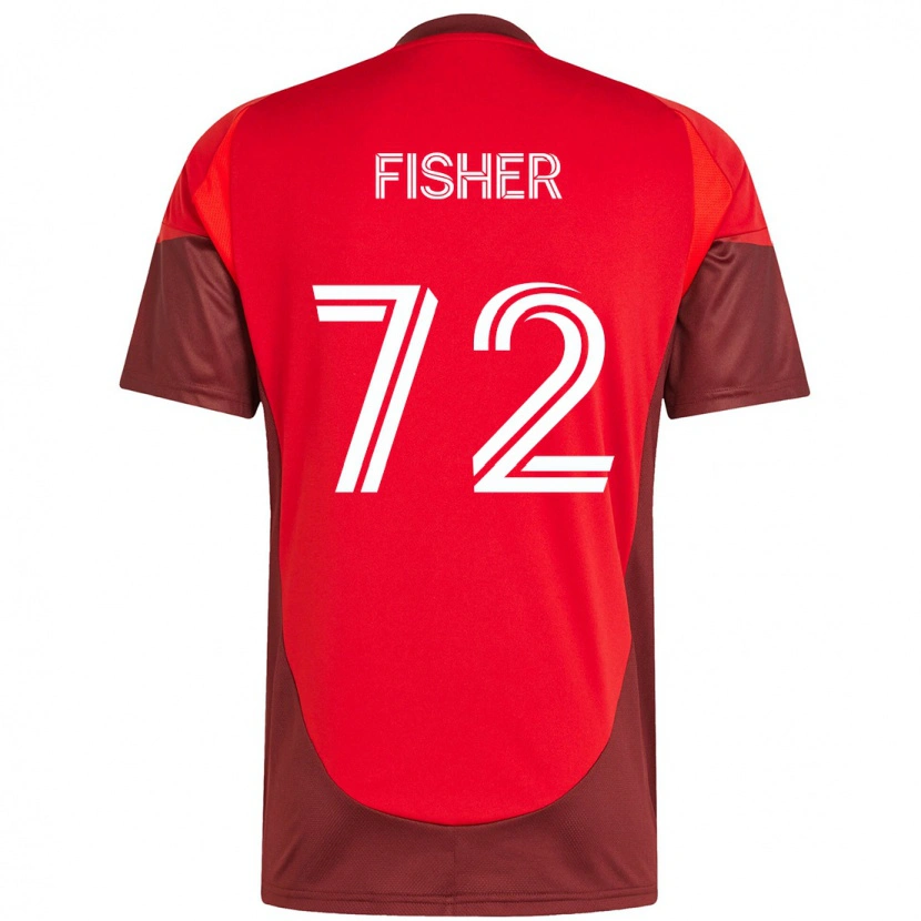 Danxen Kinder Mark Fisher #72 Weiß Rot Heimtrikot Trikot 2025/26 T-Shirt Schweiz